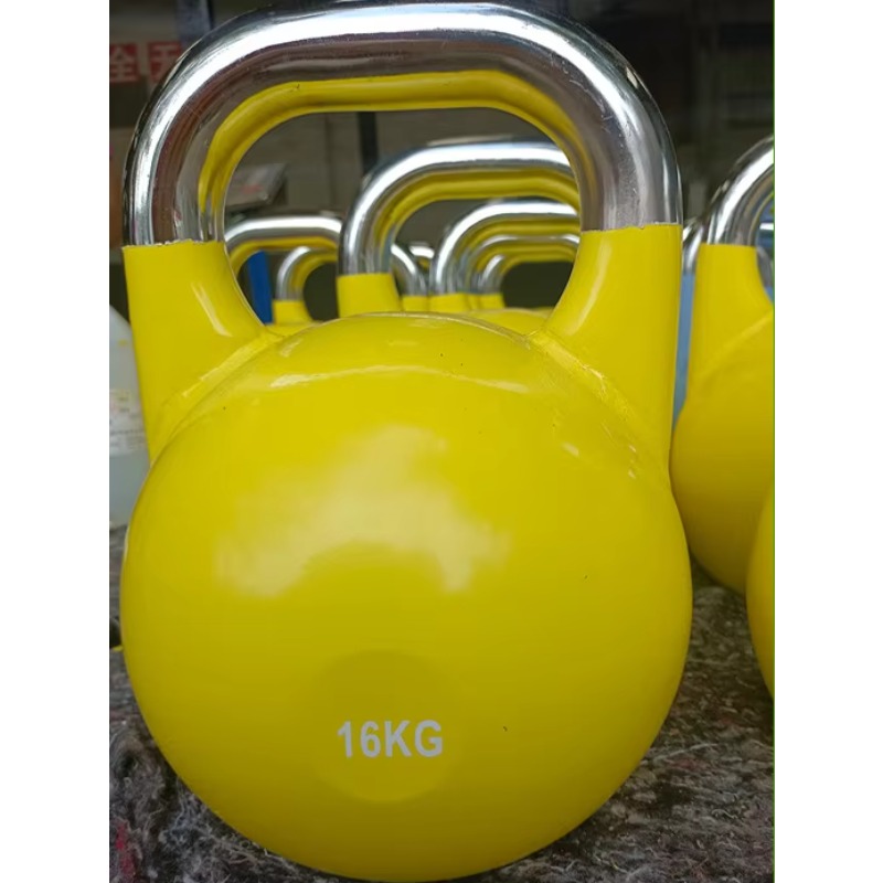 Crossfit Training - Profesjonalny kettlebell z litej stali do