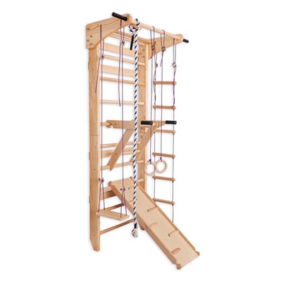 Gymnastic Ring Wood - Drążki do ćwiczeń na ścianę w