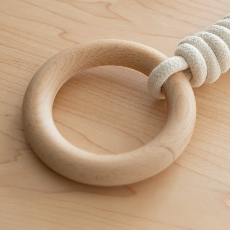 Pierścienie do zawieszenia łóż – Gymnastic Ring Wood recenzja i cena