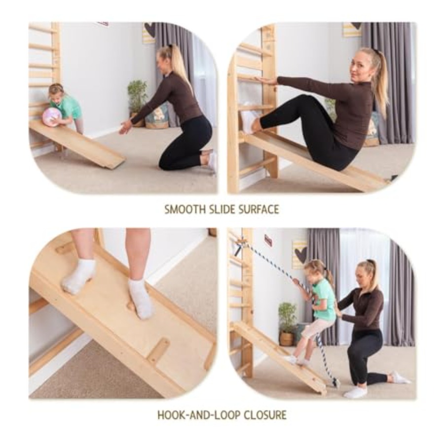 Drążki do ćwiczeń na ścianę w  – Gymnastic Ring Wood recenzja i cena