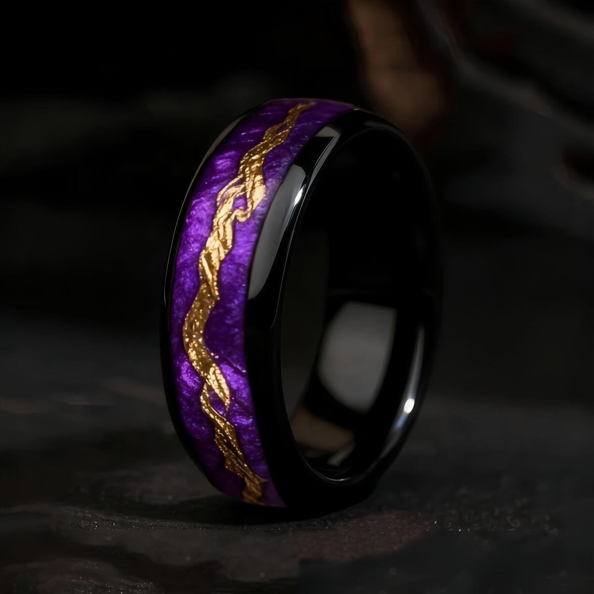 Męski pierścień ze stali nierd – Gymnastic Ring Wood recenzja i cena