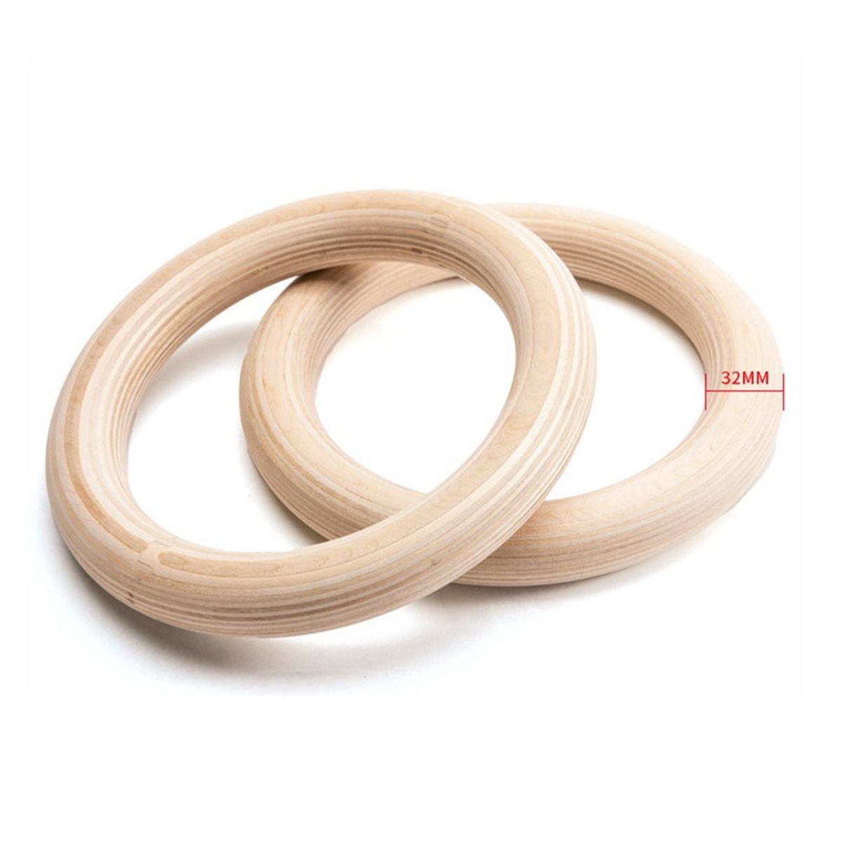 Letnia wyprzedaż: 2 sztuki dre – Gymnastic Ring Wood recenzja i cena