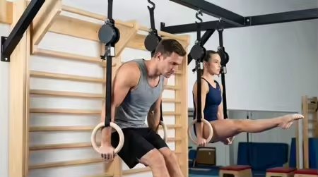 Drewniane pierścienie gimnasty – Gymnastic Ring Wood recenzja i cena