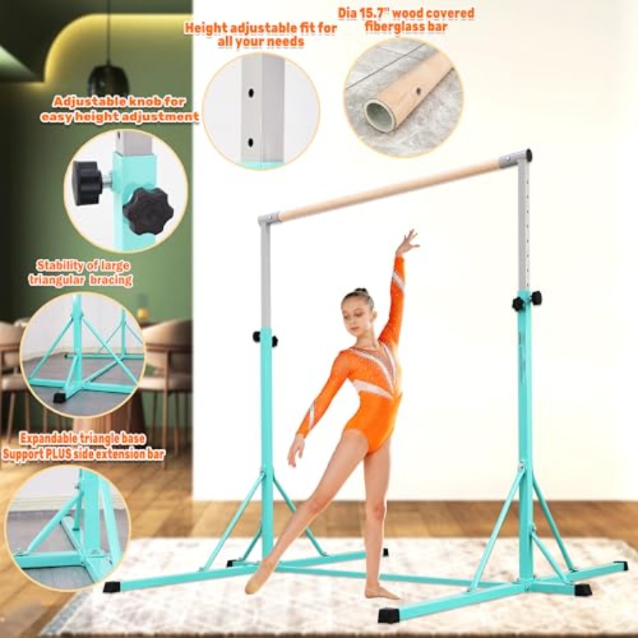 Drążek gimnastyczny do trening – Gymnastic Ring Wood recenzja i cena