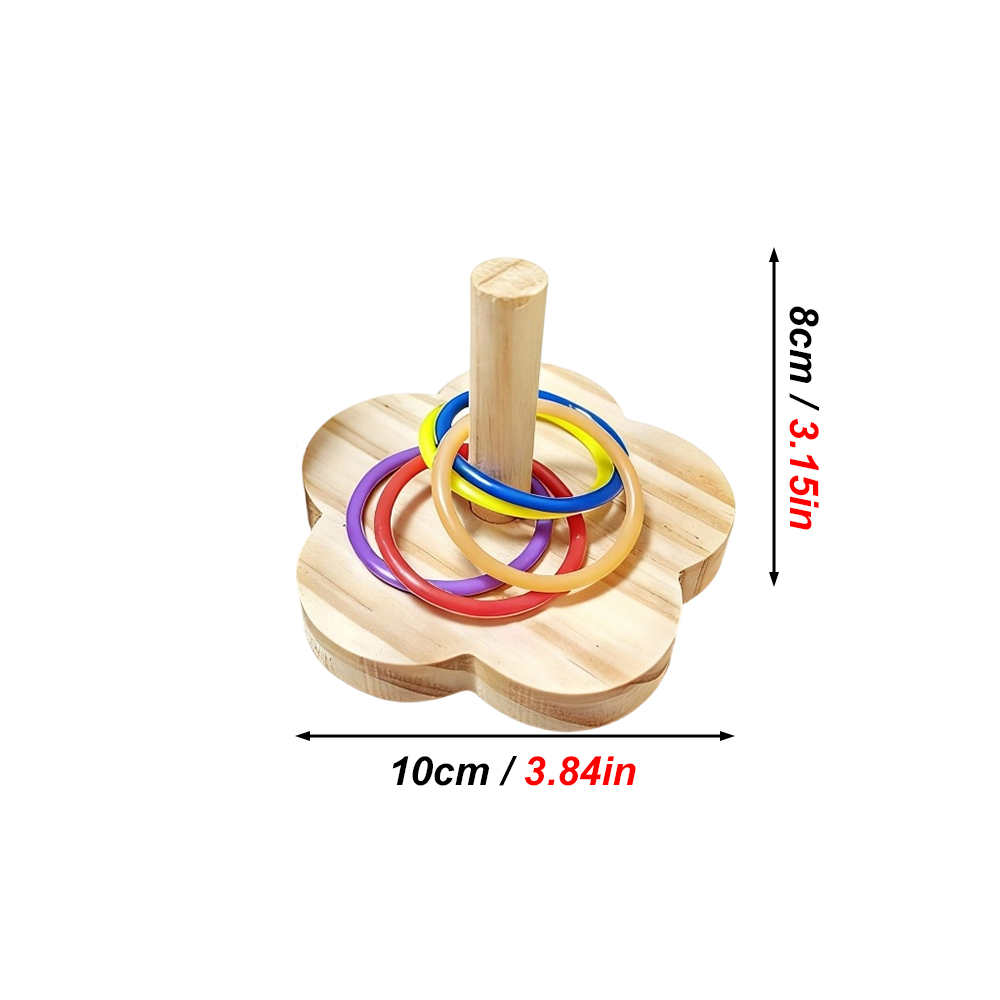 1 szt. Drewniana zabawka eduka – Gymnastic Ring Wood recenzja i cena