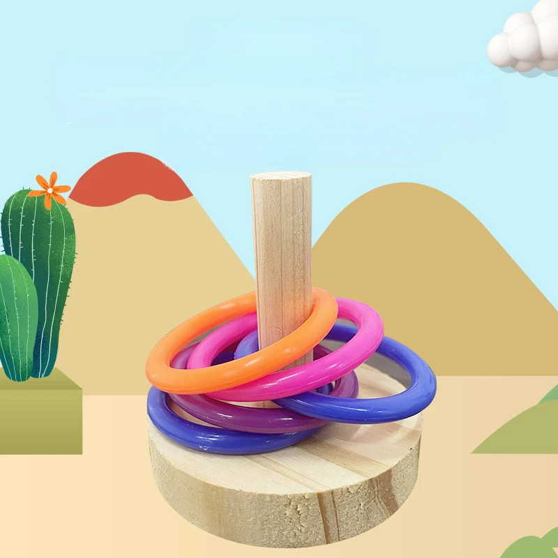 Drewniany interaktywny pierści – Gymnastic Ring Wood recenzja i cena